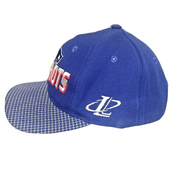 Vintage New England Patriots NFL Pro Line Logo Athletics Cap Hat Hook & Loop 90s - Picture 2 of 9